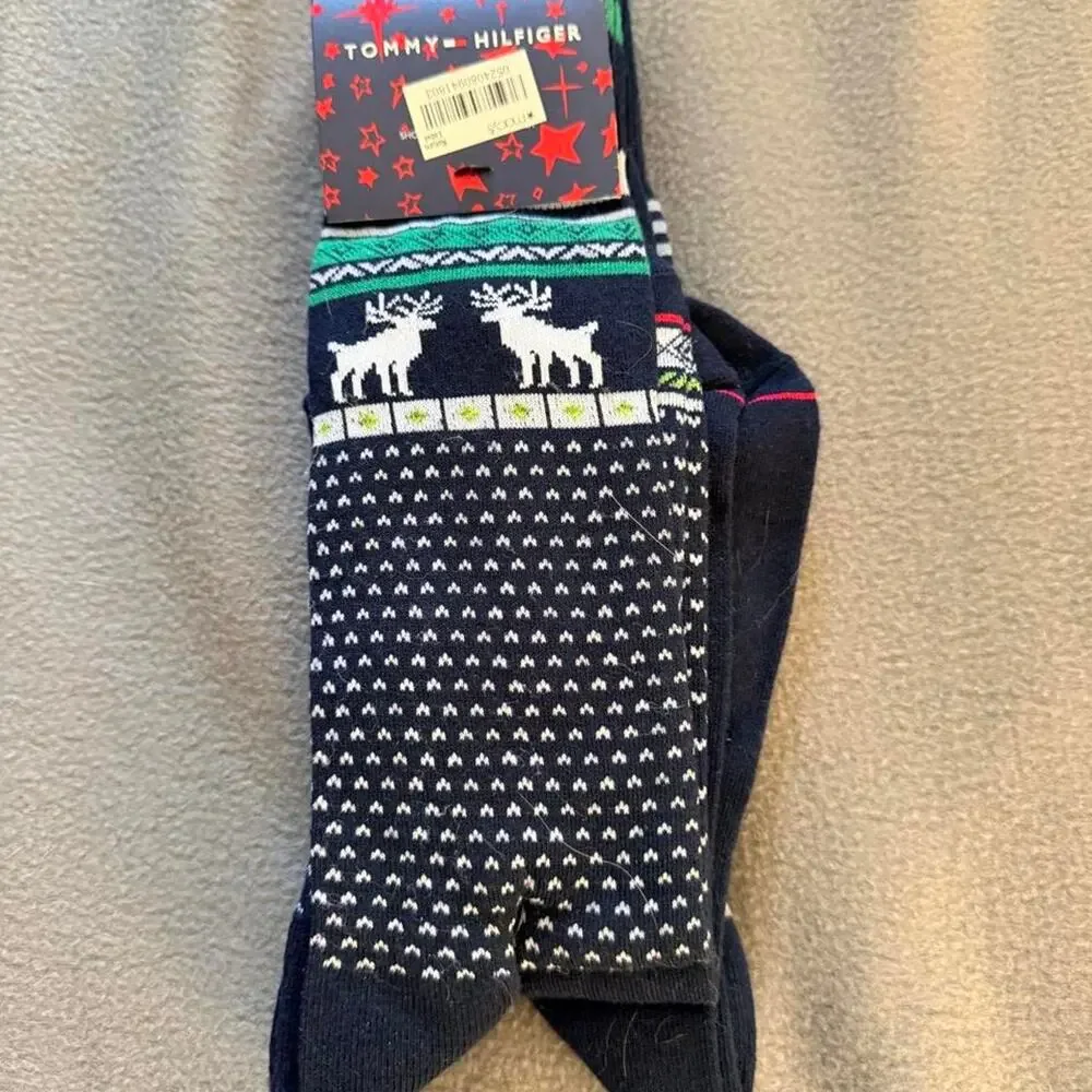 Tommy hilfiger blue pattern 3 pair